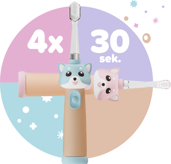 Časovač 4x30 sekúnd